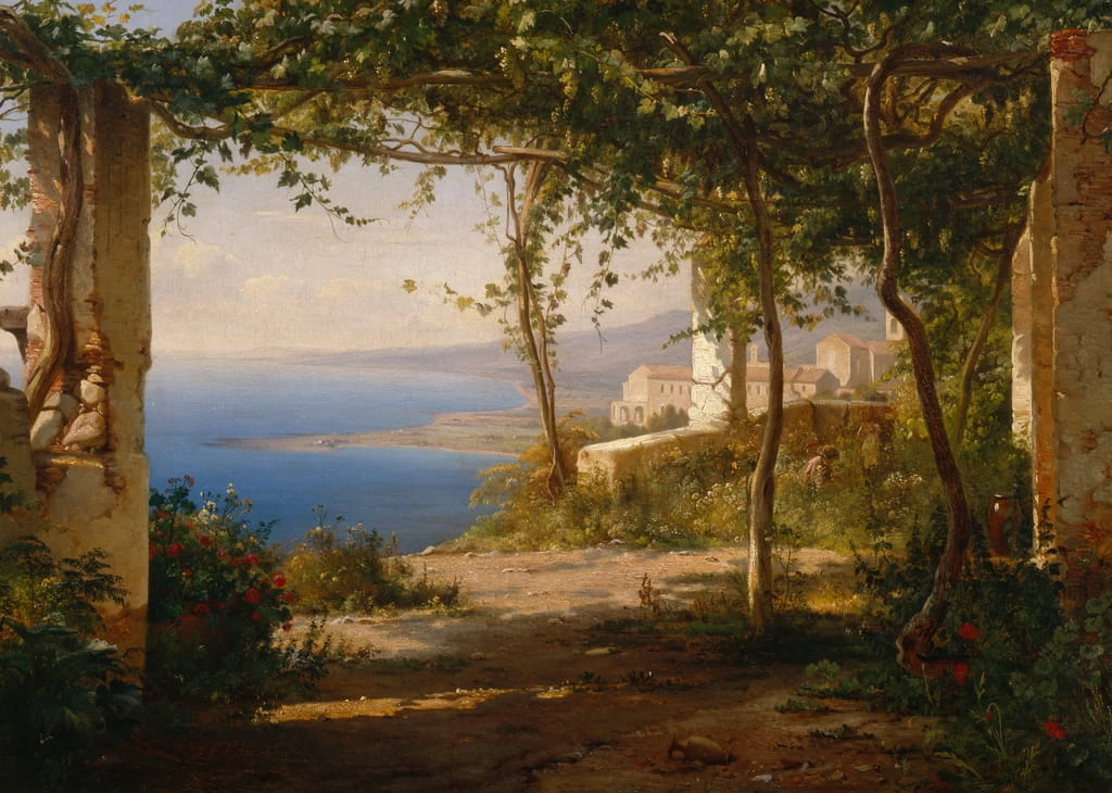Vista sul Golfo di Napoli